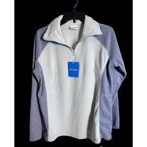 Columbia women’s fleece size XL half zip pullover. Arctic air.